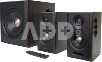 Edifier S355DB Bookshelf Speaker and Subwoofer 2.1 Speaker System, Walnut