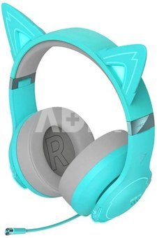 Edifier Gaming Headphone G5BT Wireless, Over-Ear, Built-in microphone, Turquoise (Cat version), Noice canceling