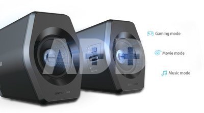 Edifier Gaming Speakers G2000 Bluetooth/USB/3.5mm AUX, Bluetooth version 4.2, 32 W, Wireless/Wired, Black