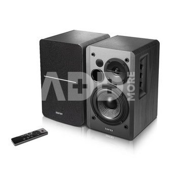 Edifier Powered Bluetooth Bookshelf Speakers R1280DBS Black, Bluetooth, Wireless connection