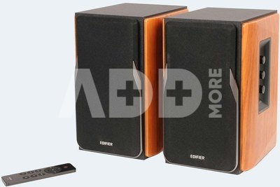 Edifier Professional Bookshelf Speakers R1380DB Brown, Bluetooth, Wireless connection