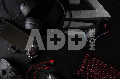 Elmak Mouse and keyboard pad 900x400 SAVIO Precision Control XL, stitched edges