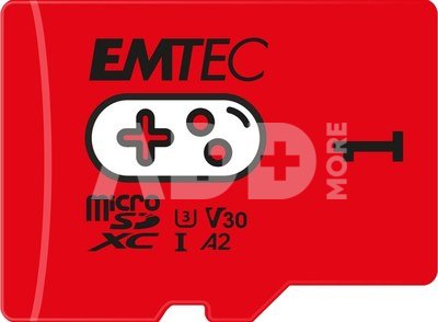 MicroSD 1TB UHS-I U3 V30 A2 Gaming Rouge