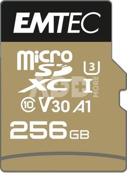 Micro SDXC 256GB Class 10 V30 UHS-I ECMSDM256GXC10SP