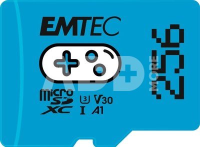 mSD 256GB UHSI U3 V30 A1 Gaming Bl