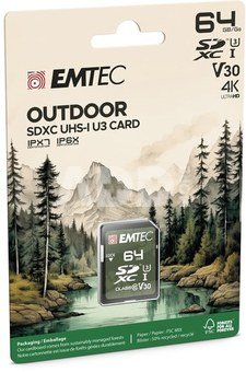 SD 64GB UHS-I U3 V30 Outdoor