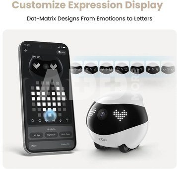 Enabot | Companion Robot | EBO AIR 2 | Compact | Maximum Memory Support 256G