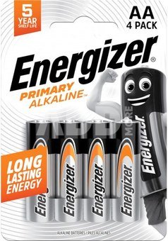 Energizer battery Primary Alkaline AA CP4 EU