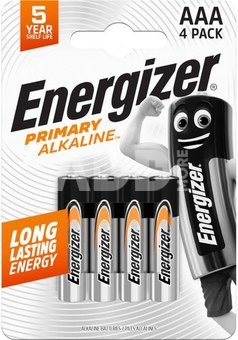 Energizer battery Primary Alkaline AAA CP4 EU