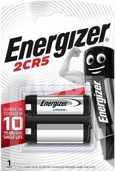 Energizer Lithium Battery 6V 2CR5 (6x 1 Piece)