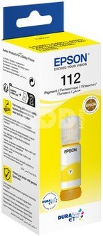 Epson 112 EcoTank Pigment Yellow ink bottle