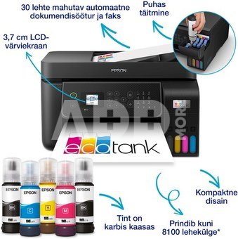 Epson EcoTank L5310, 4-in-1, Print, Scan, Copy, Fax | Epson