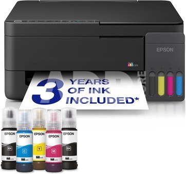 Epson EcoTank | L3350 | Inkjet | Colour | Multifuction Printer | A4 | Wi-Fi | Black