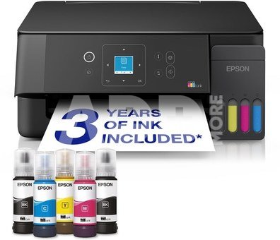 Epson EcoTank | L3360 | Inkjet | Colour | Multifuction Printer | A4 | Wi-Fi | Black