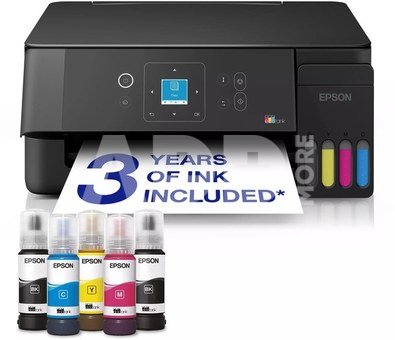 Epson EcoTank | L3362 | Inkjet | Colour | Multifuction Printer | A4 | Wi-Fi | Black