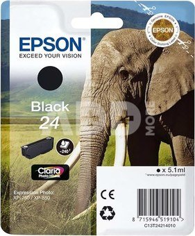 Epson ink cartridge black Claria Photo HD T 242 T 2421 C13T24214012