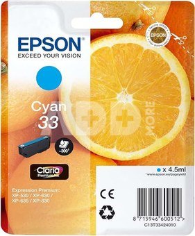 Epson ink cartridge cyan Claria Premium 33 T 3342