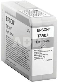 Epson ink cartridge light black T 850 80 ml T 8507 C13T850700