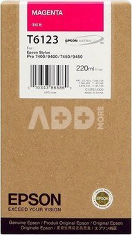 Epson ink cartridge magenta T 612 220 ml T 6123