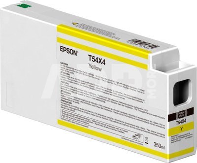 Epson Singlepack T54X400 UltraChrome HDX/HD 350ml Yellow C13T54X400