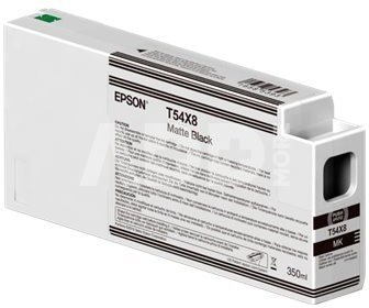 Epson Singlepack T54X80N UltraChrome HDX/HD 350ml Matte Black