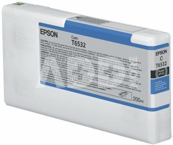 Epson ink cartridge cyan T 653 200 ml T 6532 C13T653200
