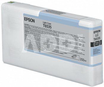 Epson ink cartridge light cyan T 653 200 ml T 6535
