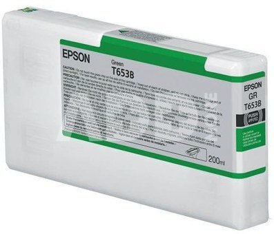 Epson ink cartridge green T 653 200 ml T 653B