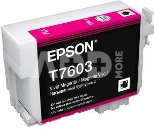 Epson T7603 Ink, Vivid Magenta