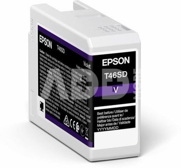 Epson UltraChrome Pro 10 ink T46SD Ink cartrige, Violet