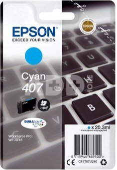 Epson WF-4745 Series Ink Cartridge L Cian Ink Cartridge, Cyan
