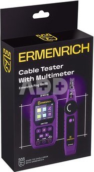 Ermenrich Ping SM75 Cable Tester With Multimeter