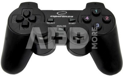 Esperanza GAMEPAD EG106 wires for PS3 and PC with vibrations