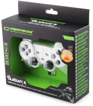 Esperanza GAMEPAD WIRELESS 2.4GH PS3/PC GLADITOR