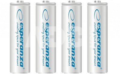 Esperanza Rechargeable Batteries AA 2000mAh 4pcs