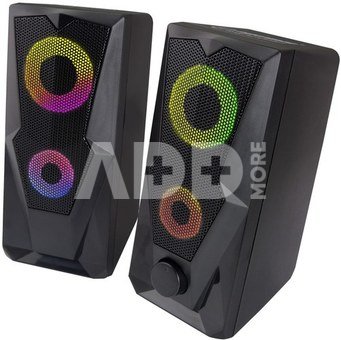 Esperanza USB SPEAKER 2.0 LED RAINBOW BAILA