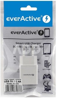 everActive Charger 1xUSB SC200 2,4 A