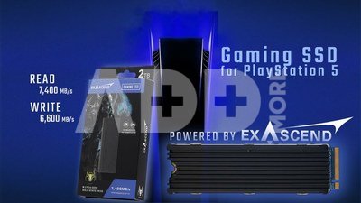 Exascend M.2 SSD 2TB For PS5 with heatsink