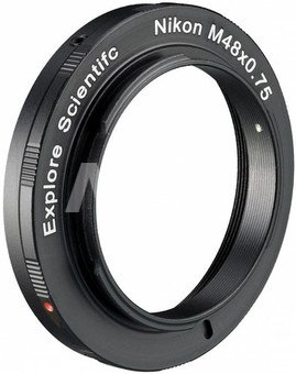Explore Scientific Camera-Ring M48X0.75 for nikon