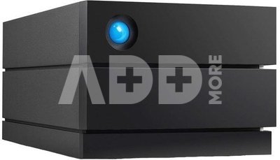 External HDD|LACIE|2big RAID|16TB|USB 3.1|Black|STHJ16000800