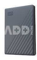 External HDD|WESTERN DIGITAL|My Passport|WDBY3J0060BGY-WESN|6TB|USB-C|Colour Grey|WDBY3J0060BGY-WESN