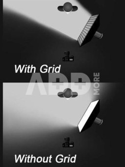 Falcon Eyes Softbox + Honeycomb Grid RX-18SBHC III for LED RX-18TDX III