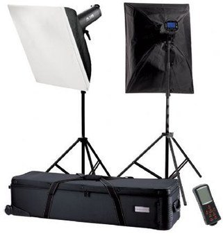 Falcon Eyes Studio Flash Set TFK-2400L with LCD Display