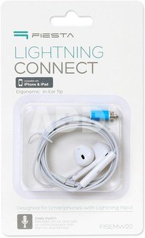 Fiesta наушники + микрофон Lightning FISEMW20