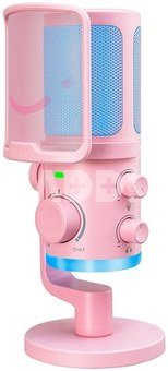 Fifine AM6 Condenser Microphone (Pink)