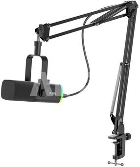Fifine AM8T gaming microphone with boom arm (black)