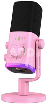 Fifine AM9 Dynamic Microphone (Pink)