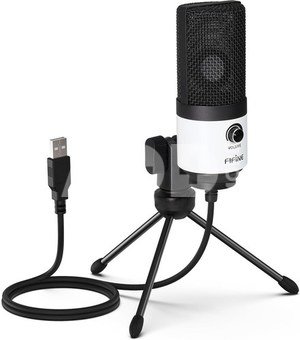 Fifine K669BW studio microphone (white)