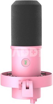 Fifine K688P dynamic microphone (pink)