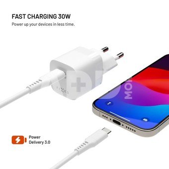 Fixed Mini USB-C GaN Charger 30W